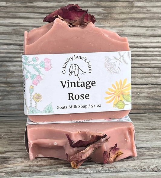 Vintage Rose Goat Milk + Tallow Soap