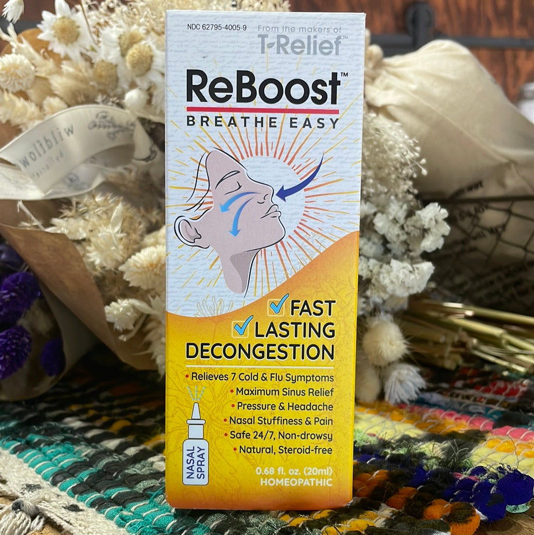 ReBoost Breathe Easy Nasal Spray Gypsy Greens