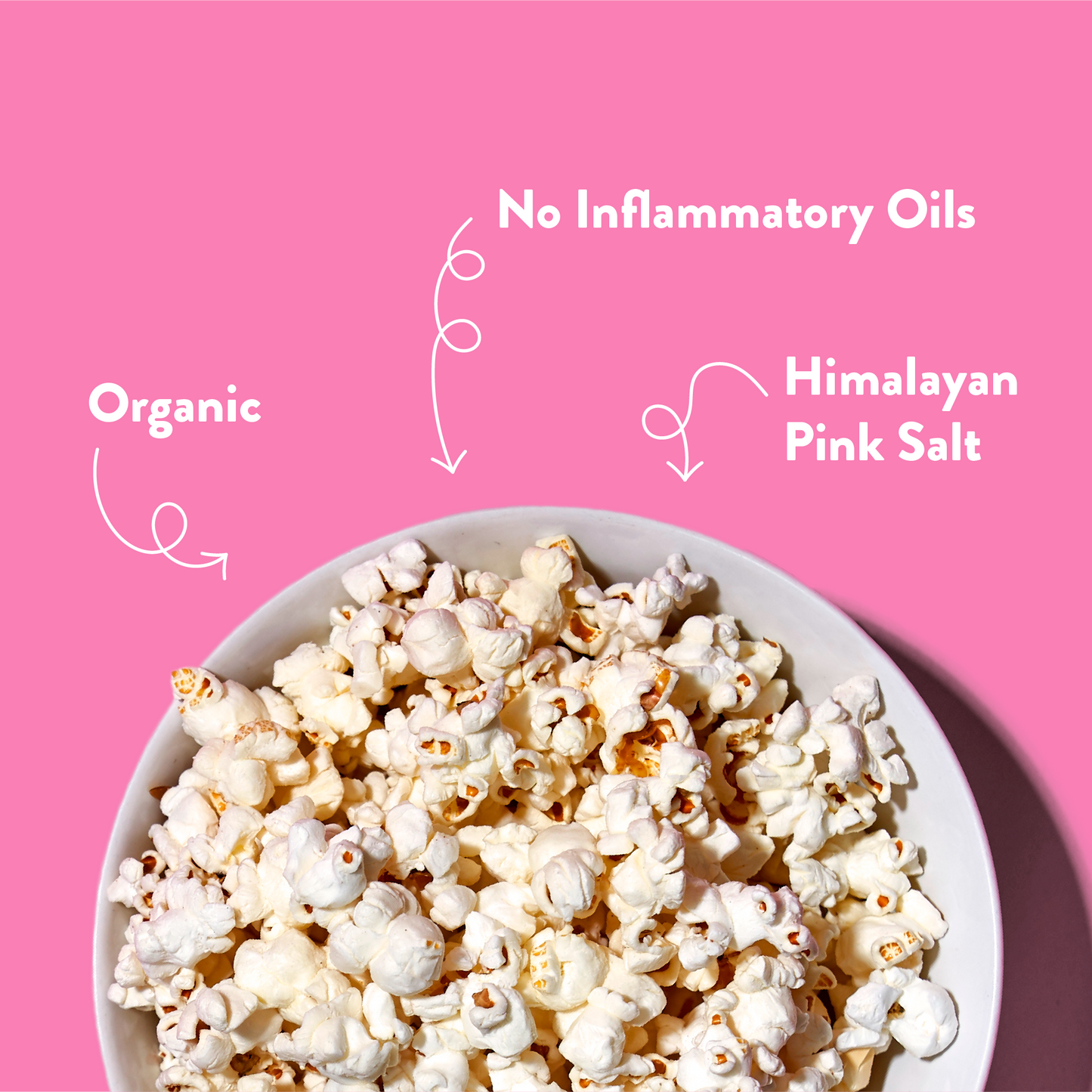 Organic Popcorn, Himalayan Pink 4.6 oz