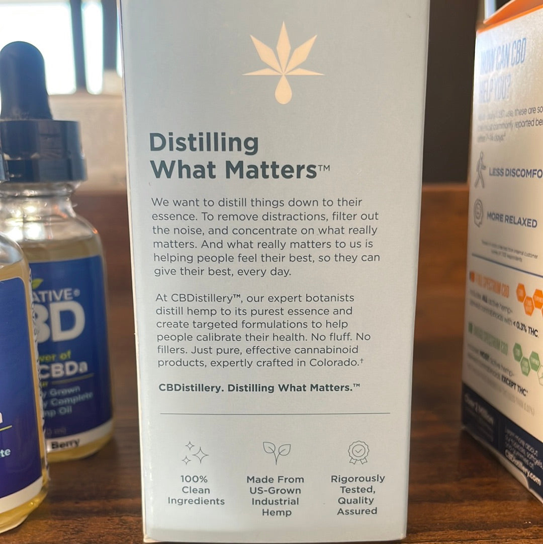 ahhh Distilled CBD Oil (Full Spec 1000mg)