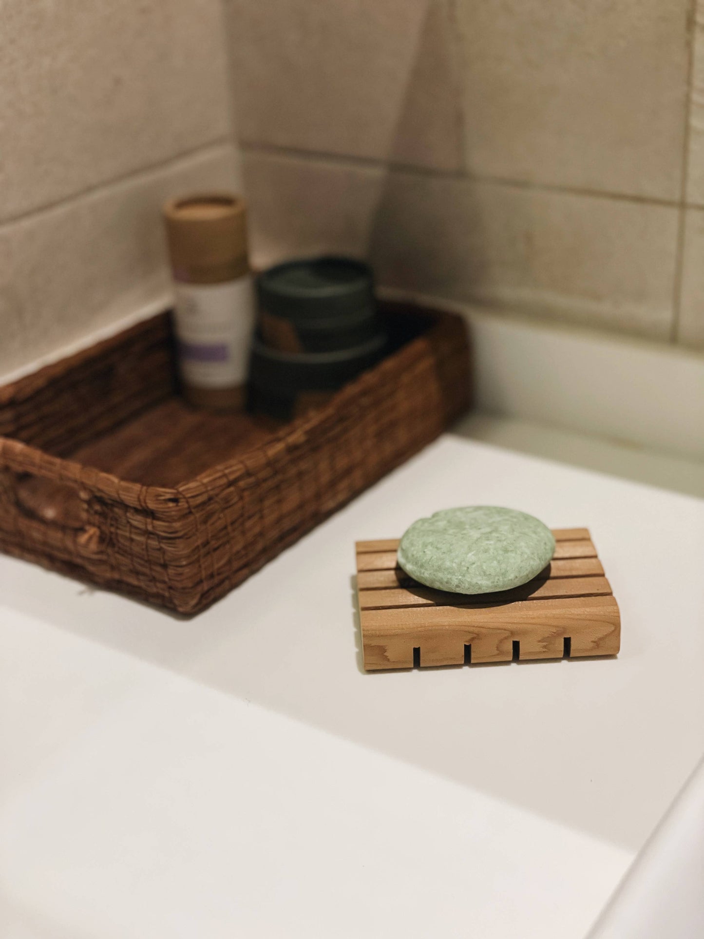 Cedar Soap Tray | Zero Waste Handmade Soap Dish