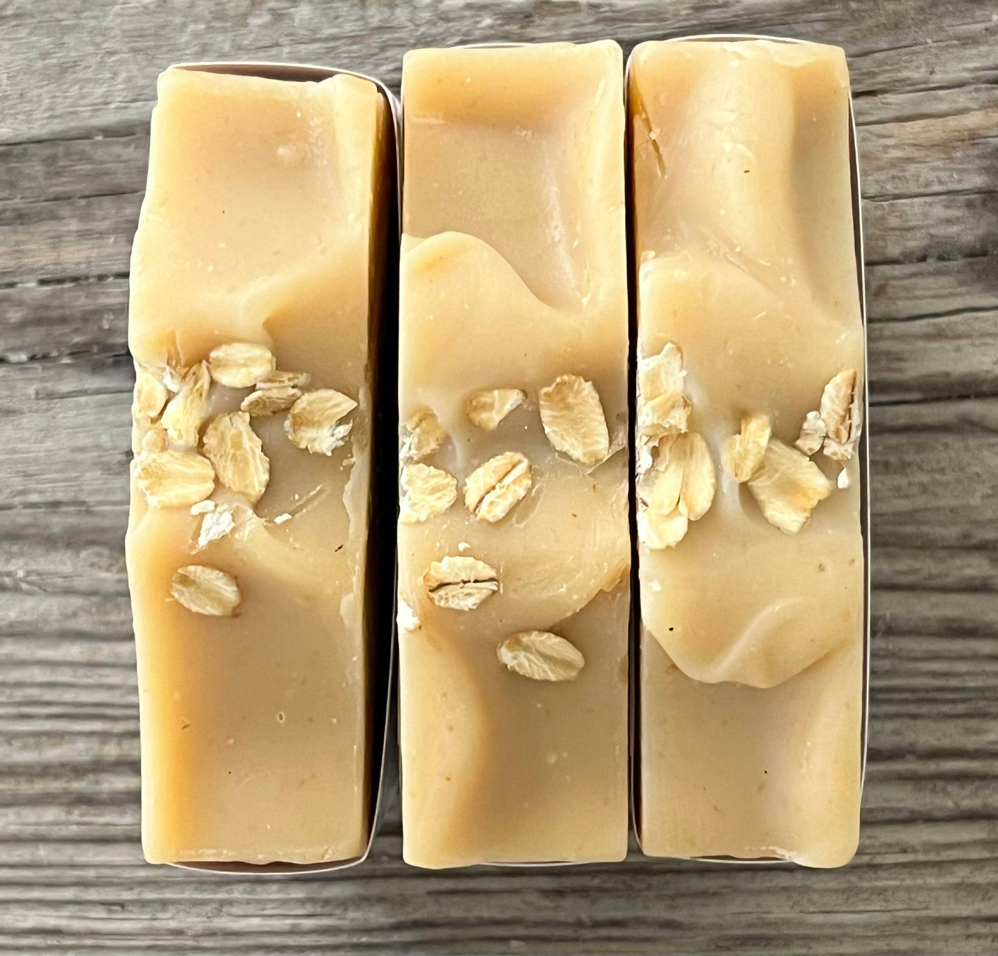 Amber Vanilla Oatmeal Goat Milk + Tallow Soap