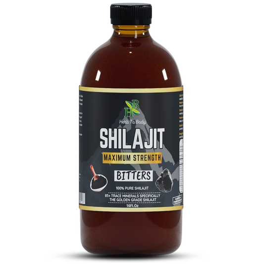 Shilajit Bitter | 16oz Wildcrafted Herbal Tonic