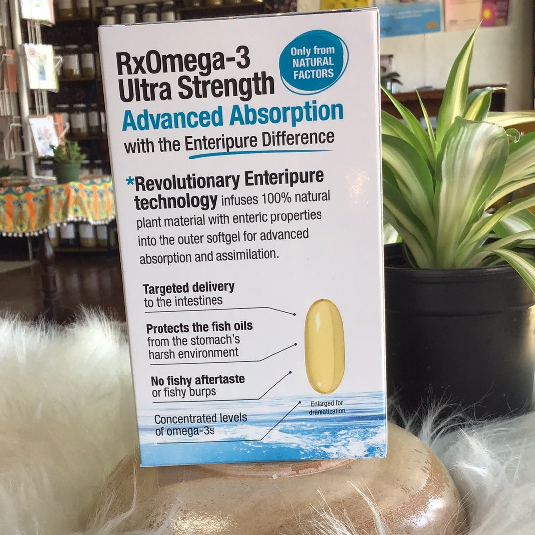 RxOmega-3 Ultra Strength 2,150 mg EPA/DHA/DPA Enteripure® (150)