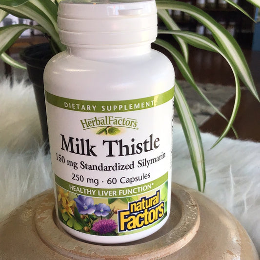 HerbalFactors® Milk Thistle 250 mg 80% Silymarin