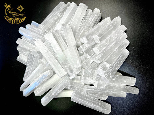 Selenite Crystal Wands (4 inch)