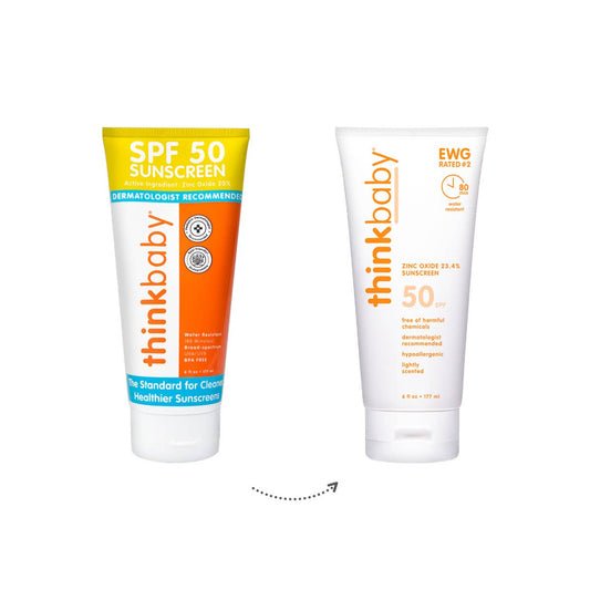 Thinkbaby Safe Sunscreen Spf 50+ 6 oz